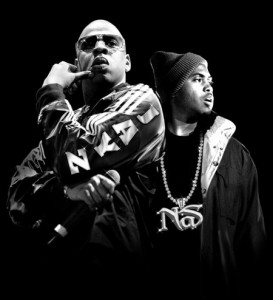 Jay Z and Nas - Silk Screen Design