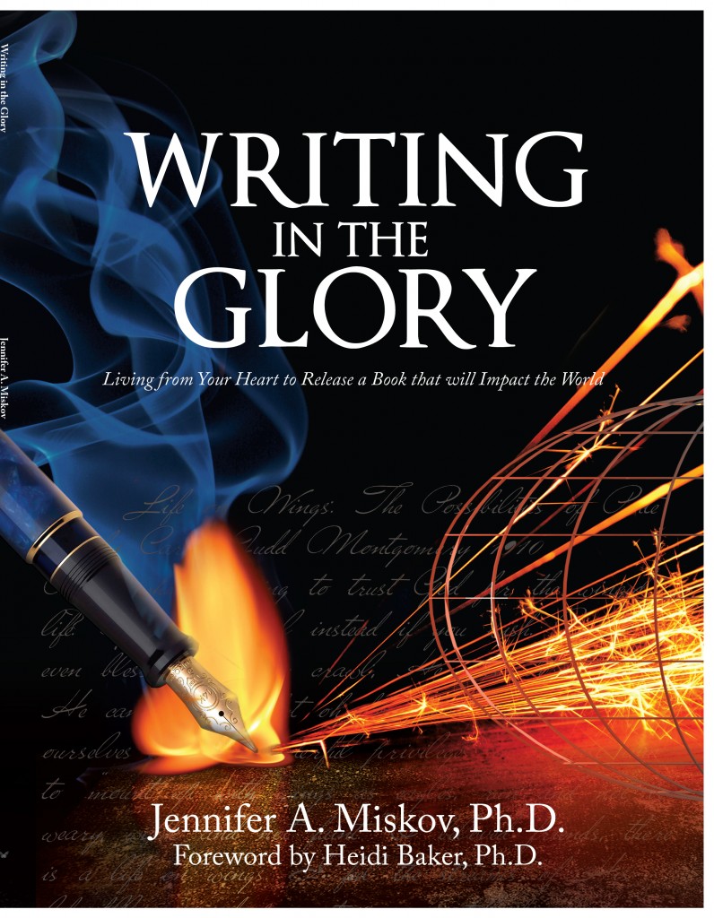 Writing in the Glory - Jennifer A. Miskov - Cover
