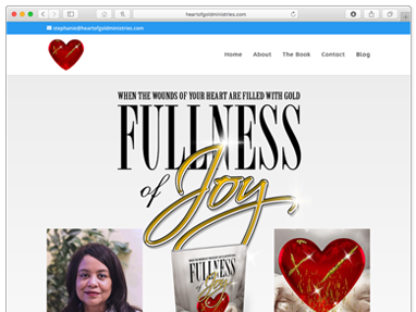 Fullness of Joy – Book Promotion Website
