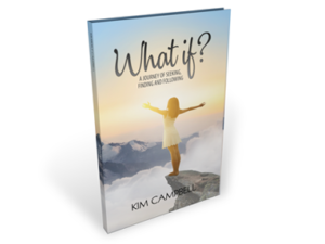 What if? book cover design, Media Revelation - Kim Campbell, Author