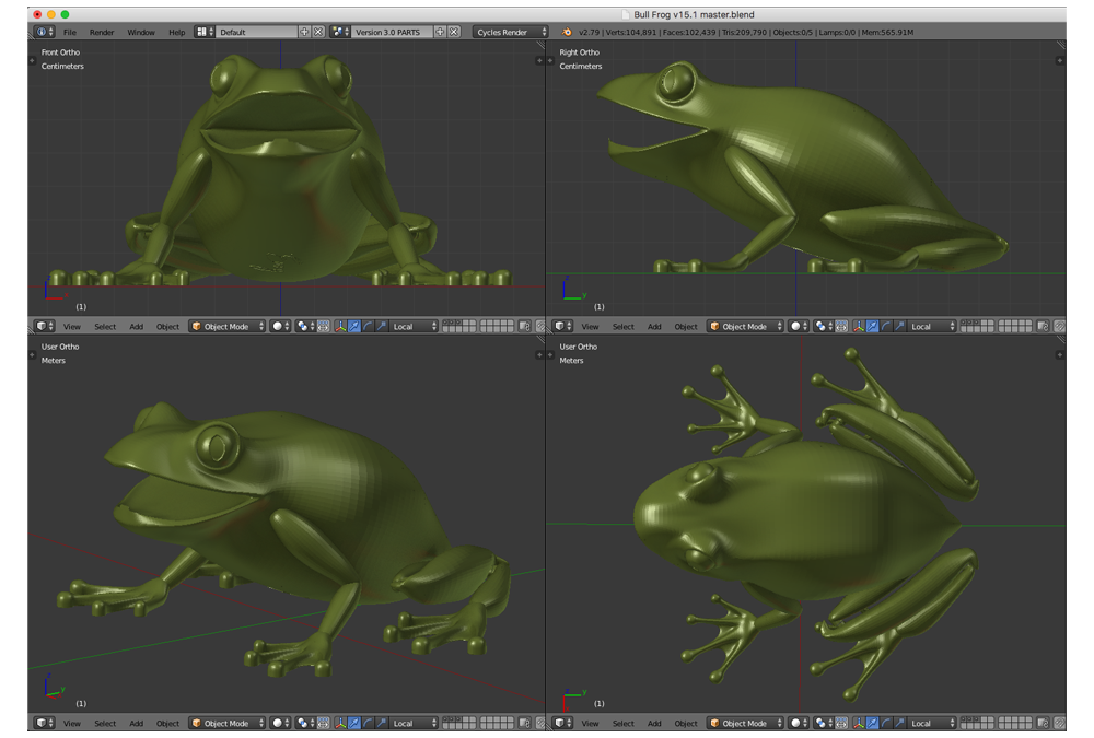 Frog Bottle Opener Prototype